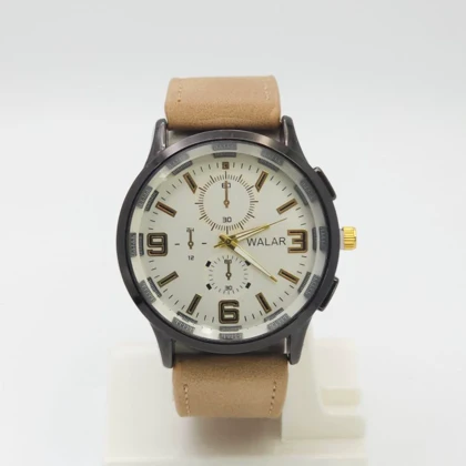 ساعت مچی مردانه والار Walar WG0239 با موتور کوارتز و سبک 3موتوره