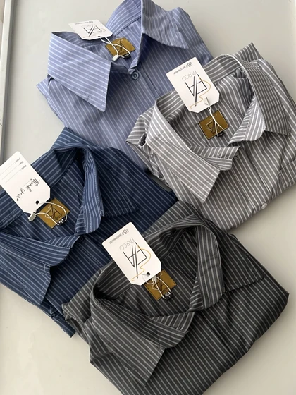 شومیز خنک تابستانه زنانه_ترانه نخ ایتالیایی 061