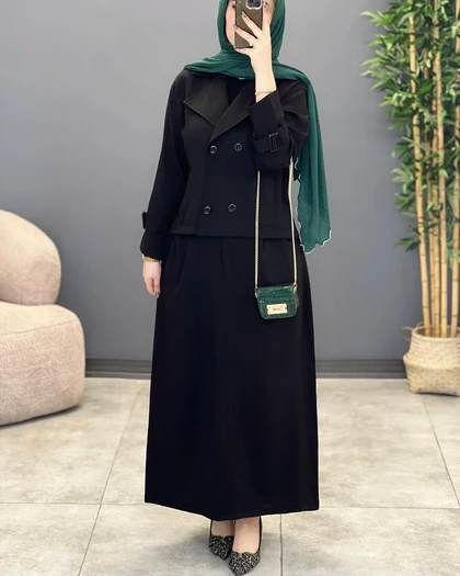 کت و دامن پاپیون رسمی شانتون