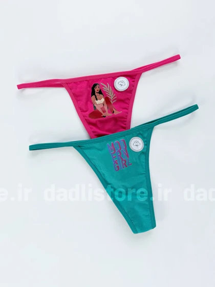 شورت بکلس بندی نخ پنبه طرحدار