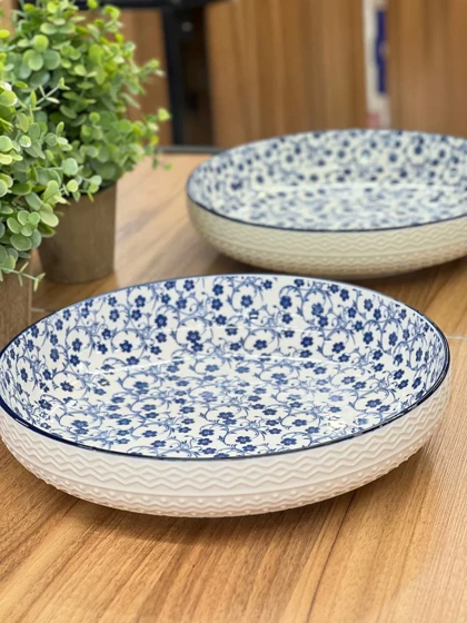 سالاد خوری دنی هوم گل سرمه ای / BA22