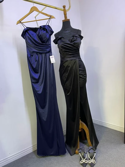 پیراهن مجلسی ساتن