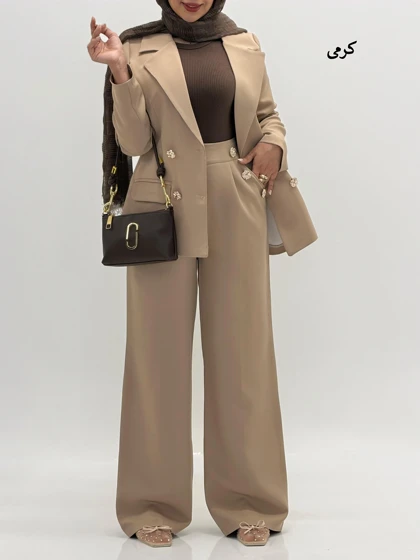 4047-کت و شلوار مزونی ماهور