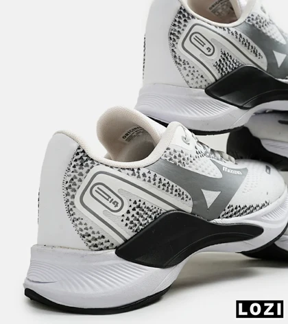 کفش کتانی مردانه سفید طوسی MIZUNO wave rider 24