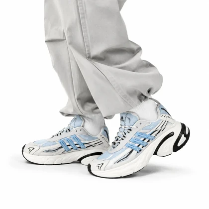 کفش کتانی مردانه مدل آدیداس فارل ویلیامز آبی طوسی Adidas Pharrell Williams