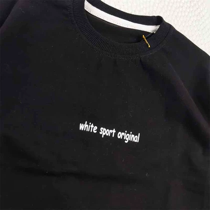 تیشرت مشکی پسرانه WHITE