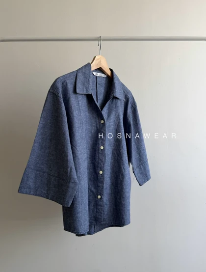 شومیز لینن Zara سانا