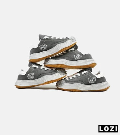کفش کتانی مردانه خاکستری ADIDAS BLAKEY MMY LOW SNEAKER