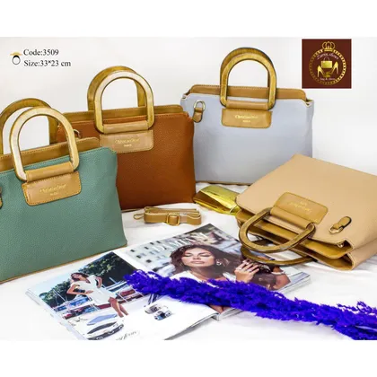 کیف دسته چوبی زنانه دستی