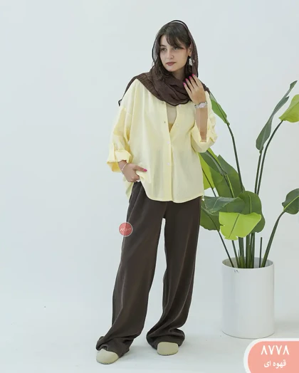 شلوار بگ سیلک8778