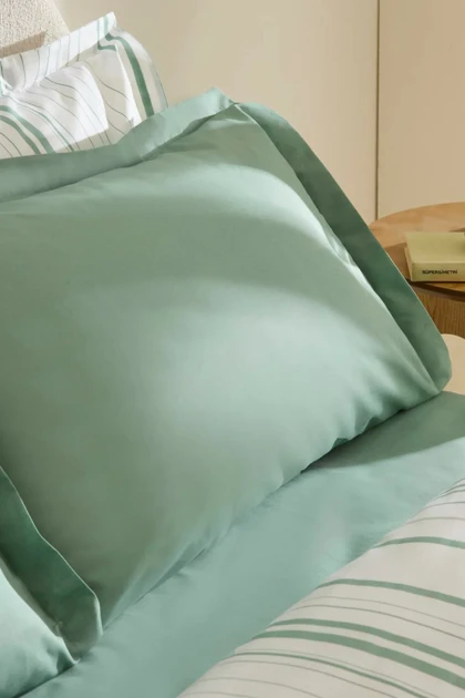 سرویس روتختی دو نفره Karaca Home مدل Cool Stripe پنبه پلی‌استر