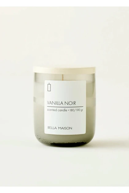 ست رایحه Bella Maison مدل Vanilla Noir موم سویا - سفید