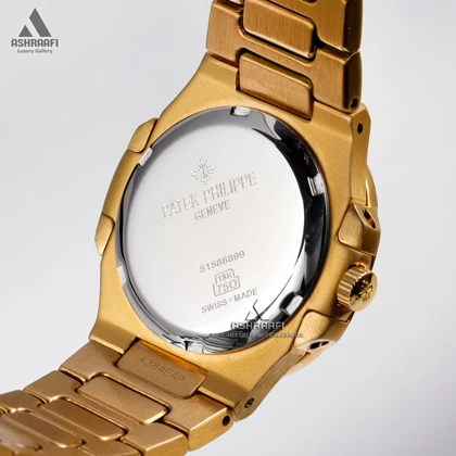 ساعت پتک صفحه مشکی Patek Philippe Nautilus GB2