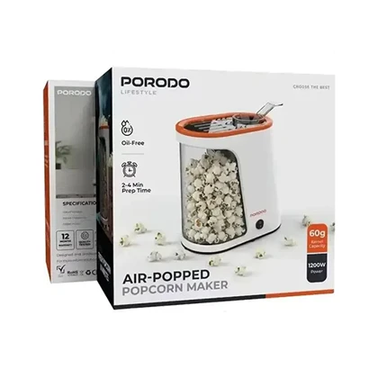 پاپ کورن ساز پرودو مدل PORODO AIR-POPPED PDLFST061WH