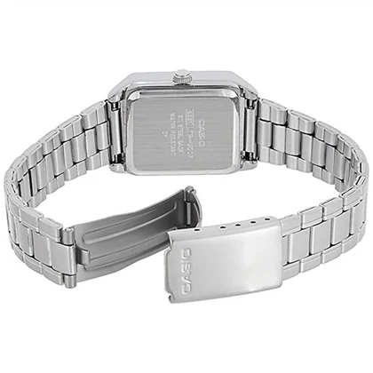 ساعت مچی زنانه کاسیو Casio مدل LTP-V007D-1BUDF با بند استیل و صفحه مشکی