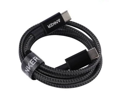 کابل USB-C به USB-C انکر مدل A8752 طول 1 متر با توان 60 وات
