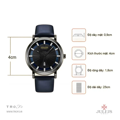 ساعت مچی مردانه جولیوس JULIUS مدل JAH-103C