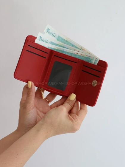 کیف پول و جاکارتی دکمه