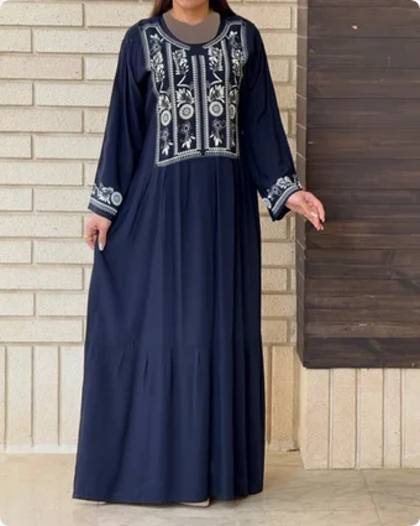 پیراهن دریا طرح چاپ الهه 6015