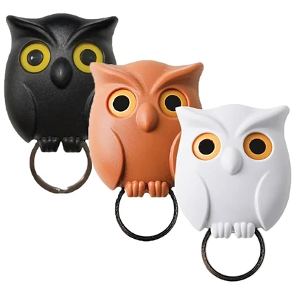 جاکلیدی فانتزی دیواری طرح جغد Night Owl KeyHolder