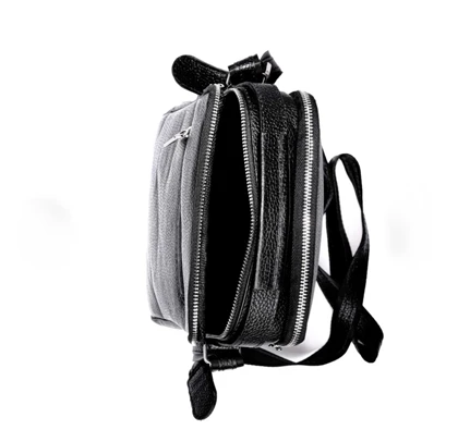 کیف دوشی چرم طبیعی شروین