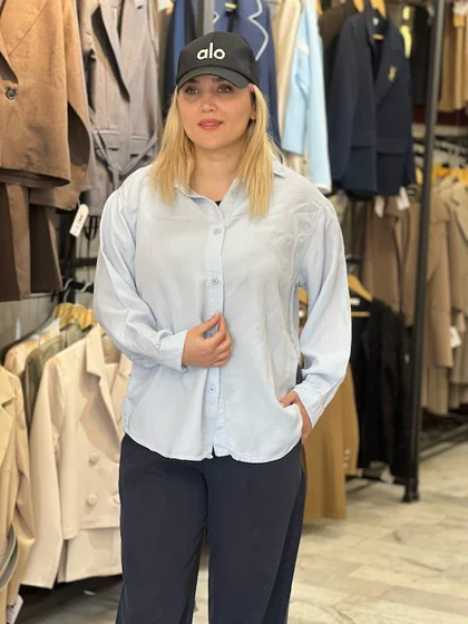 شومیز سیلک تابستانی لخت و ریزشی