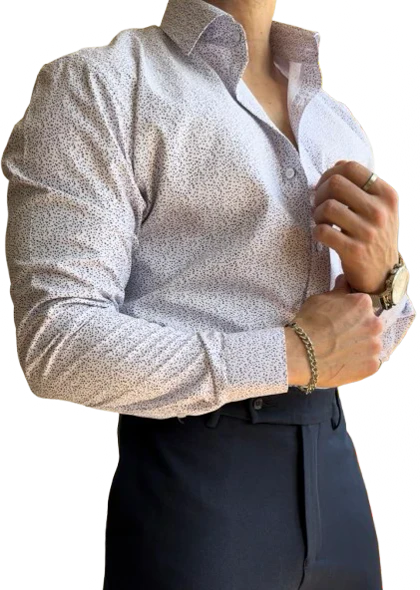 پیراهن پترن دار کد 552
