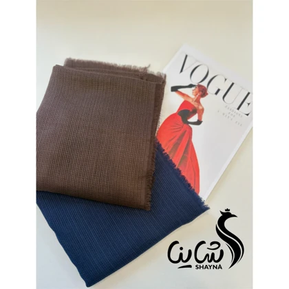 شال کد 1856 سرمه ای