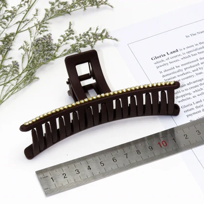 کلیپس مو زنانه مدل نگین‌دار کد G_Lnd_1383