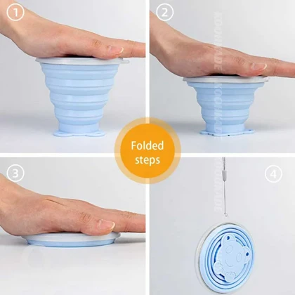 لیوان سیلیکونی تاشو بلک دیر 180ML