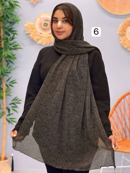 3247-شال مشکی آرامیس