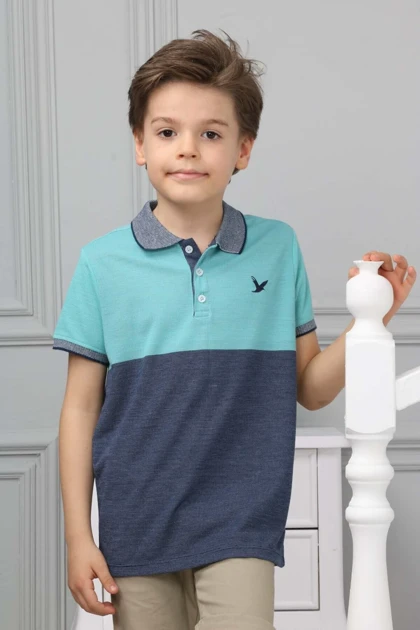 تیشرت یقه پولو بچگانه beebird beebird