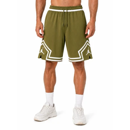 شلوارک ورزشی مردانه جردن مدل Dri Fit-15707 یشمی