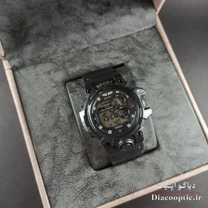ساعت مچی دخترانه دیجیتالی برند جی شاک مدل G1267 بند رابر