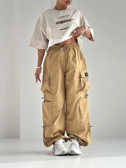 شلوار کارگو BERSHKA
