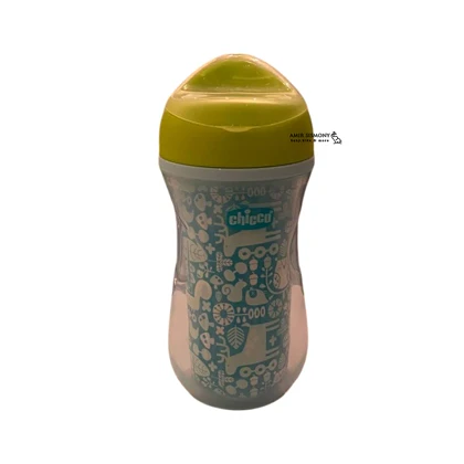 لیوان آبمیوه خوری چیکو عایق دار 14 ماه