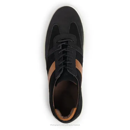 کتانی استرولر 2 گازولین مشکی مات - GAAZOLIN Stroller 2 Sneakers Smooth Black/Deep Honey