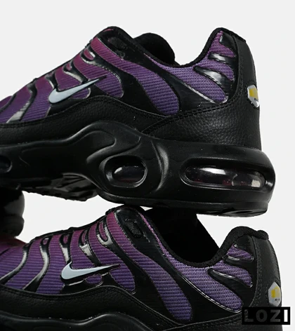 کفش کتانی مردانه و زنانه مشکی بنفش NIKE AirMax Plus TN Ultra مدل 7170