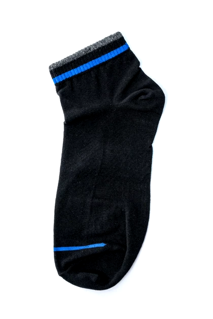 جوراب ساق کوتاه بیسیک خط‌دار مردانه