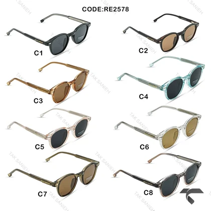 عینک آفتابی جنتل مانستر RE2578-1 پلاریزه مشکی GentleMonster-10134-U