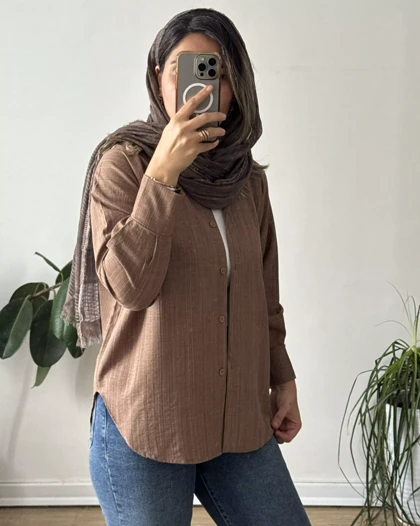 شومیز مانتویی شکیبا