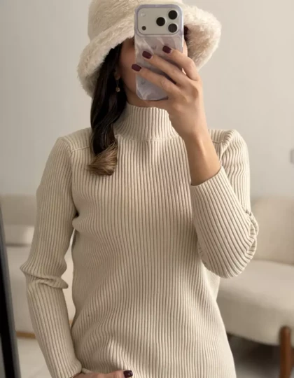بلوز بافت ساده 3380
