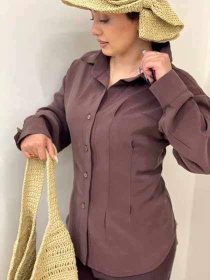 شومیز سیلک پشت بندی_1020