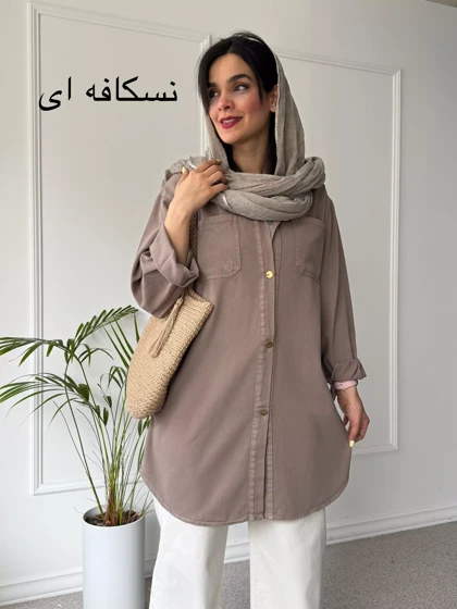 مانتو کتان زارا بلند 412