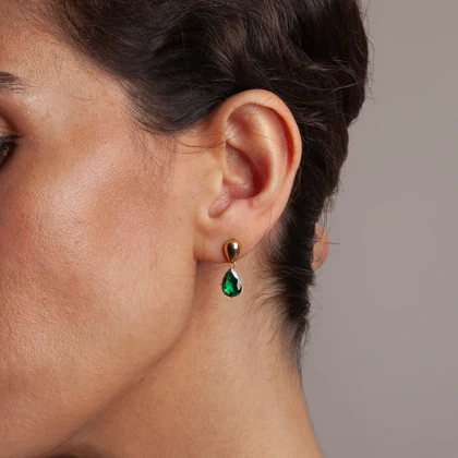 گوشواره دراپ چنگ Simple Drop Earrings