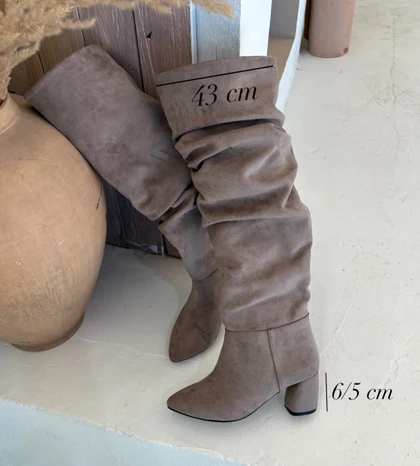 بوت بلند زنانه مدل شمیم