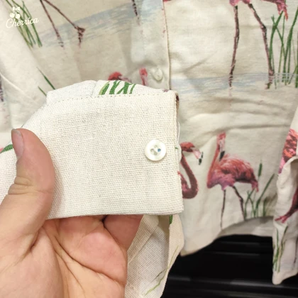 شومیز باکسی طرح فلامینگو کد 33