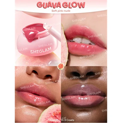 مربای لب ژله‌ای شیگلم رنگ Guava Glow