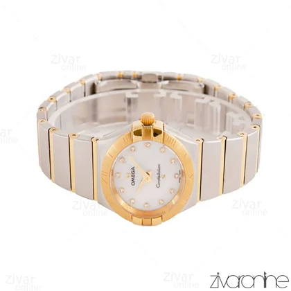 ساعت امگا کانسلیشن زنانه ایندکس نگین‌دار 102294