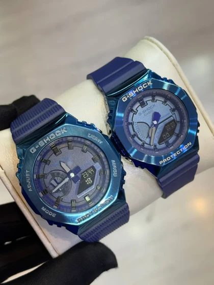 ساعت جی شاک GM2100 مردانه آبی
